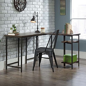 Industrial L-Shaped Home Office Corner Desk