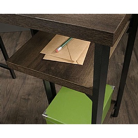 Industrial L-Shaped Home Office Desks