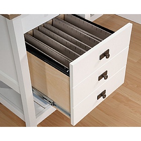 Shaker Style L-Shaped Home Office Desk