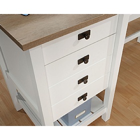Shaker Style L-Shaped Home Office Desk