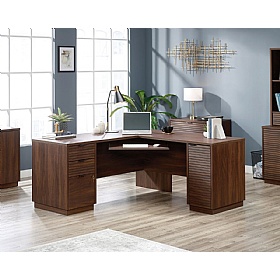 Elstree Executive L-Shaped Home Office Desk