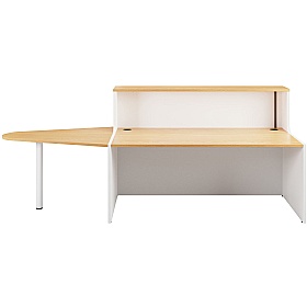 Welcome Plus Two-Tone Reception Desks