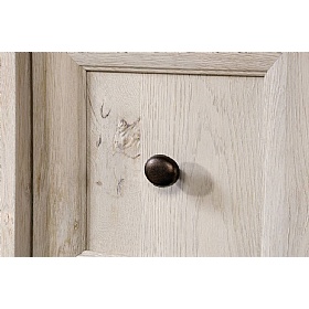 Chalked Wood Home Office Desk