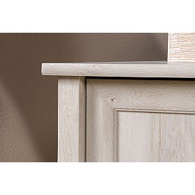 Chalked Wood Home Office Desk