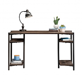 Chunky Industrial Home Office Bench Desk