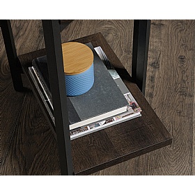 Chunky Industrial Home Office Bench Desk