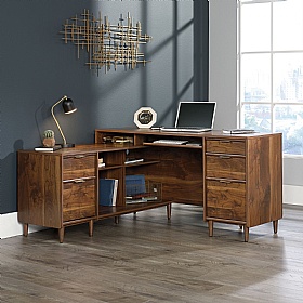 Clifton Place L-Shaped Home Office Corner Desk