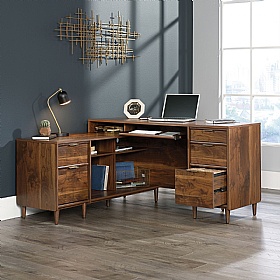 Clifton Place Executive L-Shaped Home Office Desk