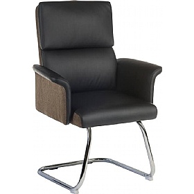 Elegance Faux Leather Visitor Chairs