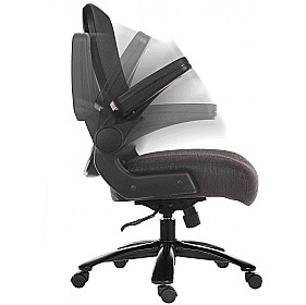 Hercules 35 Stone 24 Hour Bariatric Mesh Office Ch