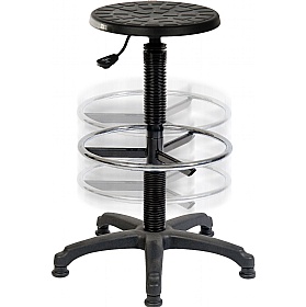 Polly Deluxe Draughtsman Stool