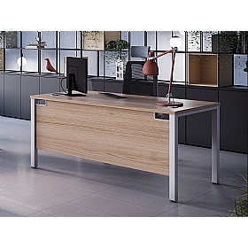 Quantum Shallow Goalpost Leg Rectangular Office Desks - Office Desks