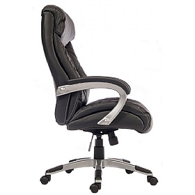 Siesta Executive Faux Leather Office Chair - Office Chairs