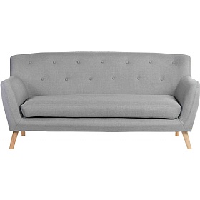 Skandi 3 Seater Office Sofa Grey