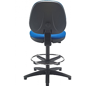 Zoom Medium Back Adjustable Draughtsman Chairs - Office Chairs