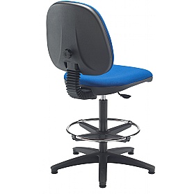 Zoom Medium Back Adjustable Draughtsman Chairs - Office Chairs