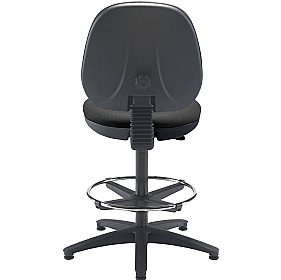 Zoom Medium Back Adjustable Draughtsman Chairs - Office Chairs