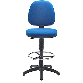 Zoom Medium Back Draughtsman Chairs - Office Chairs