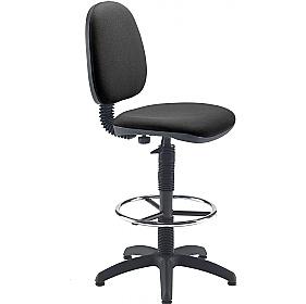 Zoom Medium Back Draughtsman Chairs - Office Chairs