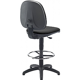 Zoom Medium Back Draughtsman Chairs - Office Chairs
