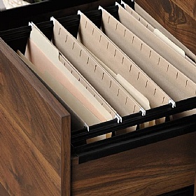 Hampstead Park Narrow Home Office Bookcase - Office Storage