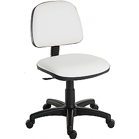 Ergo Blaster Faux Leather Operator Chairs