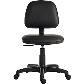 Ergo Blaster Faux Leather Operator Chairs