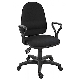 Ergo Twin 2 Lever Fabric Operator Chair