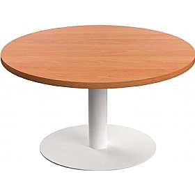 Moderno 800mm Diameter Circular Coffee Tables - Reception Area