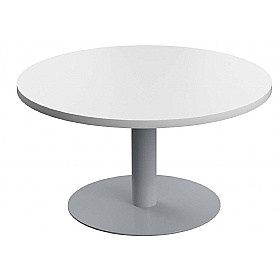 Moderno 800mm Diameter Circular Coffee Tables - Reception Area