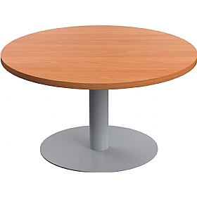 Moderno 800mm Diameter Circular Coffee Tables - Reception Area
