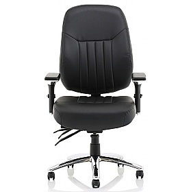 Barcelona Deluxe Leather Task Operator Chairs