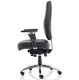 Barcelona Deluxe Leather Task Operator Chairs