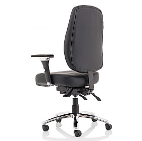 Barcelona Deluxe Leather Task Operator Chairs