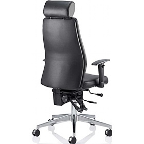 Onyx 24 Hour Posture Bonded Leather Office Chairs