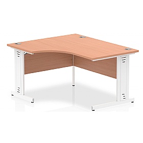 Impulse System Ergonomic Radial Desks