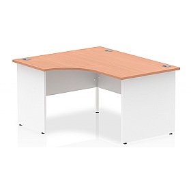 Impulse Two Tone Ergonomic Radial Desks