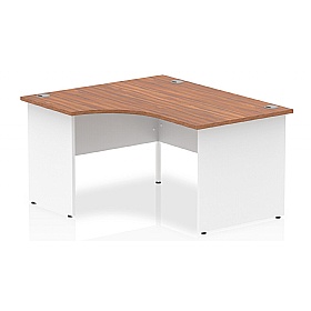 Impulse Two Tone Ergonomic Radial Desks