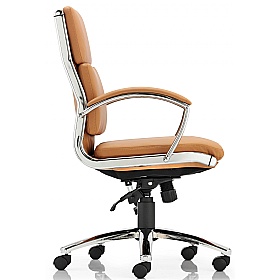 Classic Medium Back Bonded Leather Executive Offic