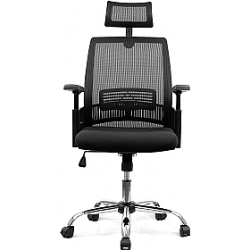 Alpha High Back Mesh Back Task Operator Chair