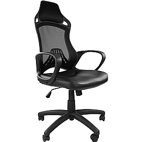 Ascot Slim High Back Designer Mesh Executive Office Chair