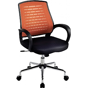 Carousel Medium Mesh Back Operator Chairs - Office Chairs
