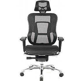 Aztec High Back Synchronous Mesh Designer Executiv
