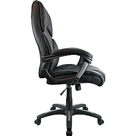 Wellington High Back Leather Effect Executive Offi