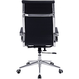 Aura Contemporary High Back Bonded Leather Executi