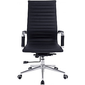 Aura Contemporary High Back Bonded Leather Executi