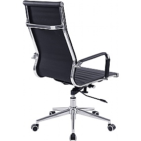 Aura Contemporary High Back Bonded Leather Executi