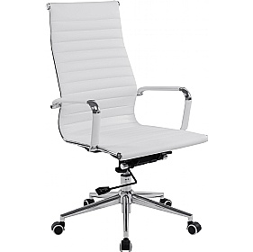 Aura Contemporary High Back Bonded Leather Executi