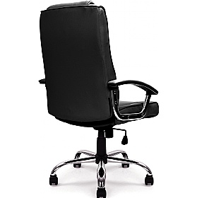 Westminister High Back Leather Faced Executive Off
