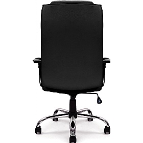 Westminister High Back Leather Faced Executive Off